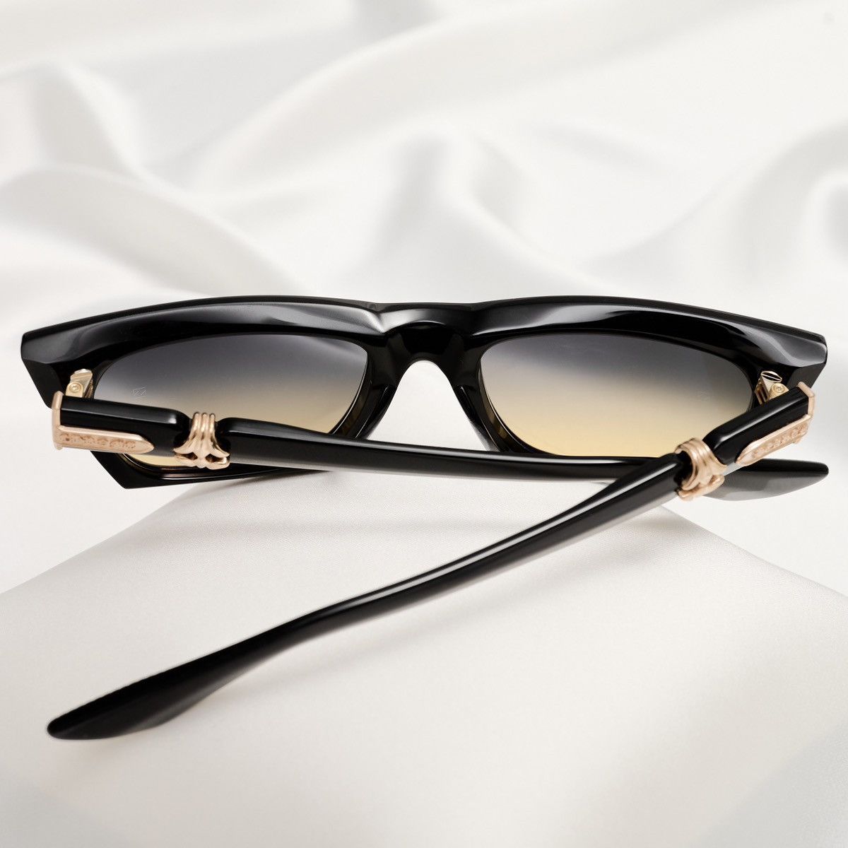 Chrome Hearts CHROME HEARTS CLITERALLY BLACK-18KGP SUNGLASSES Size ONE SIZE - 7 Thumbnail
