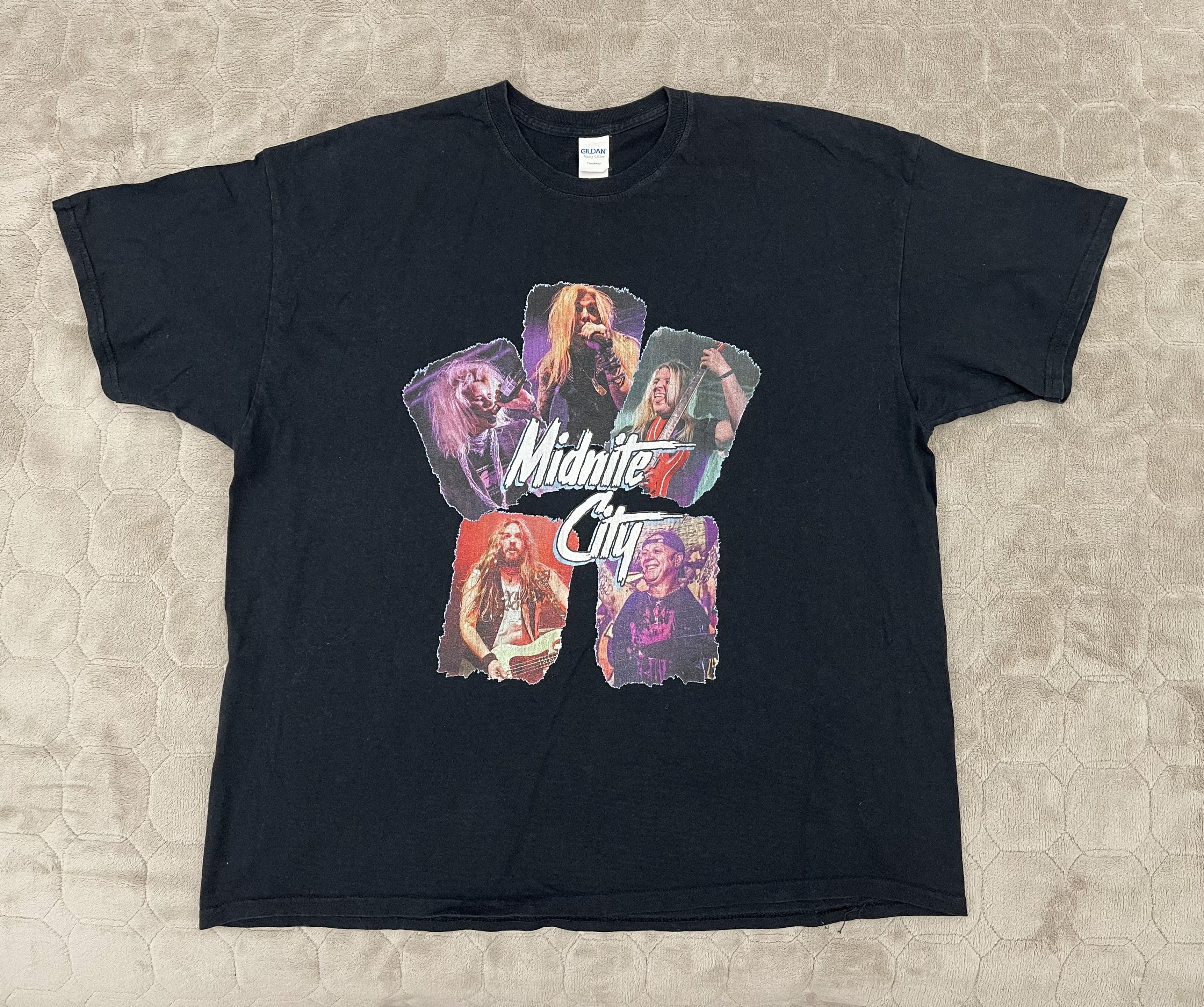 Gildan Midnite City TEARIN UP THE NEIGHBOURHOOD 2019 Size US XXL / EU 58 / 5 - 1 Thumbnail