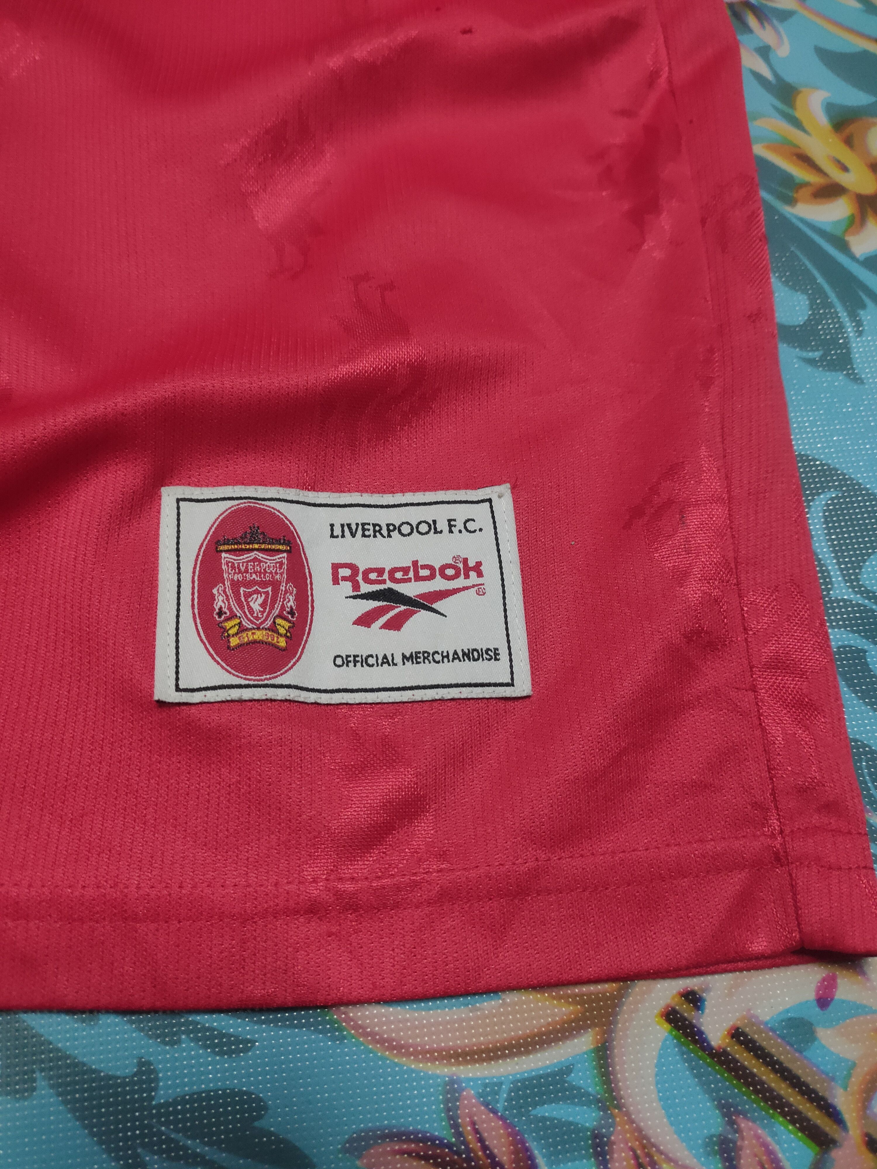 Vintage Vintage LIVERPOOL 1996 1998 Home jersey Size US M / EU 48-50 / 2 - 9 Thumbnail