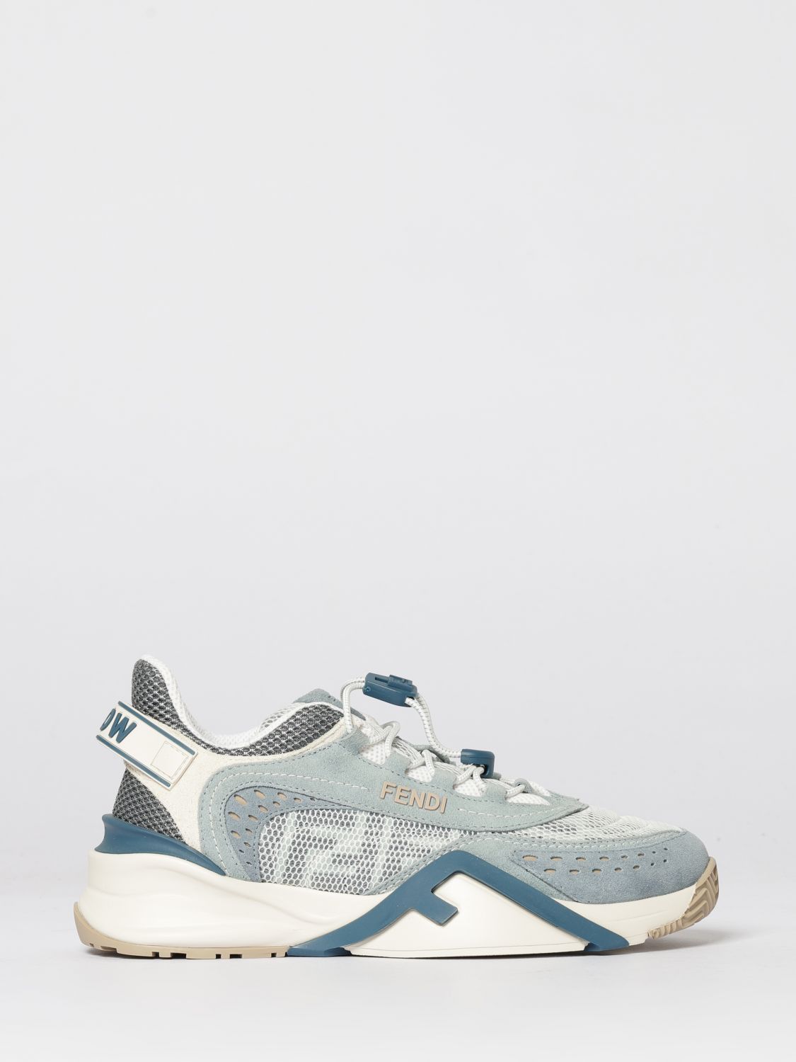 Fendi Sneakers Woman Gnawed Blue