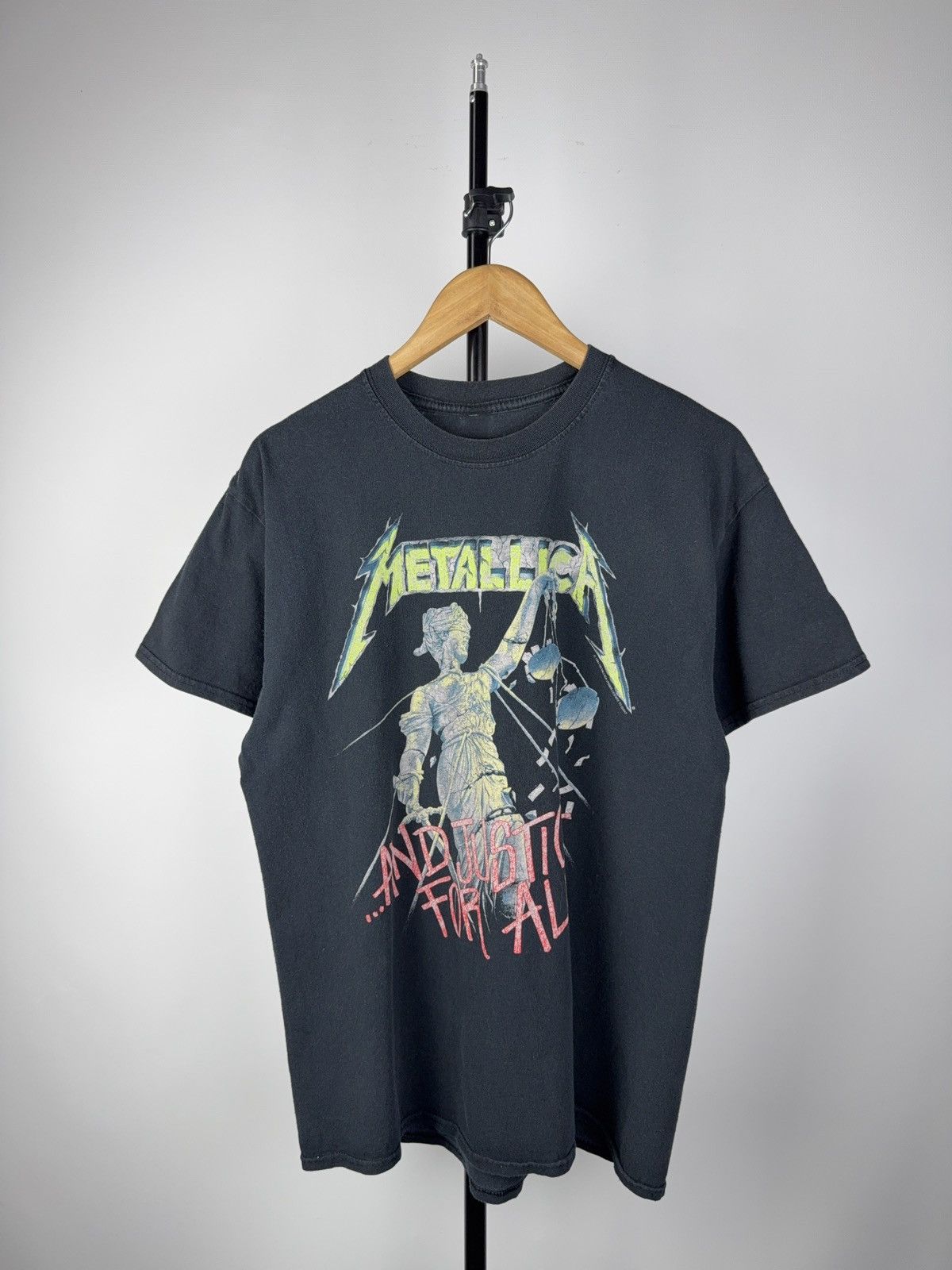 Band Tees × Metallica × Vintage Metallica Justice For All Vintage Tee 1994/2006 Double Print Size US L / EU 52-54 / 3 - 1 Thumbnail