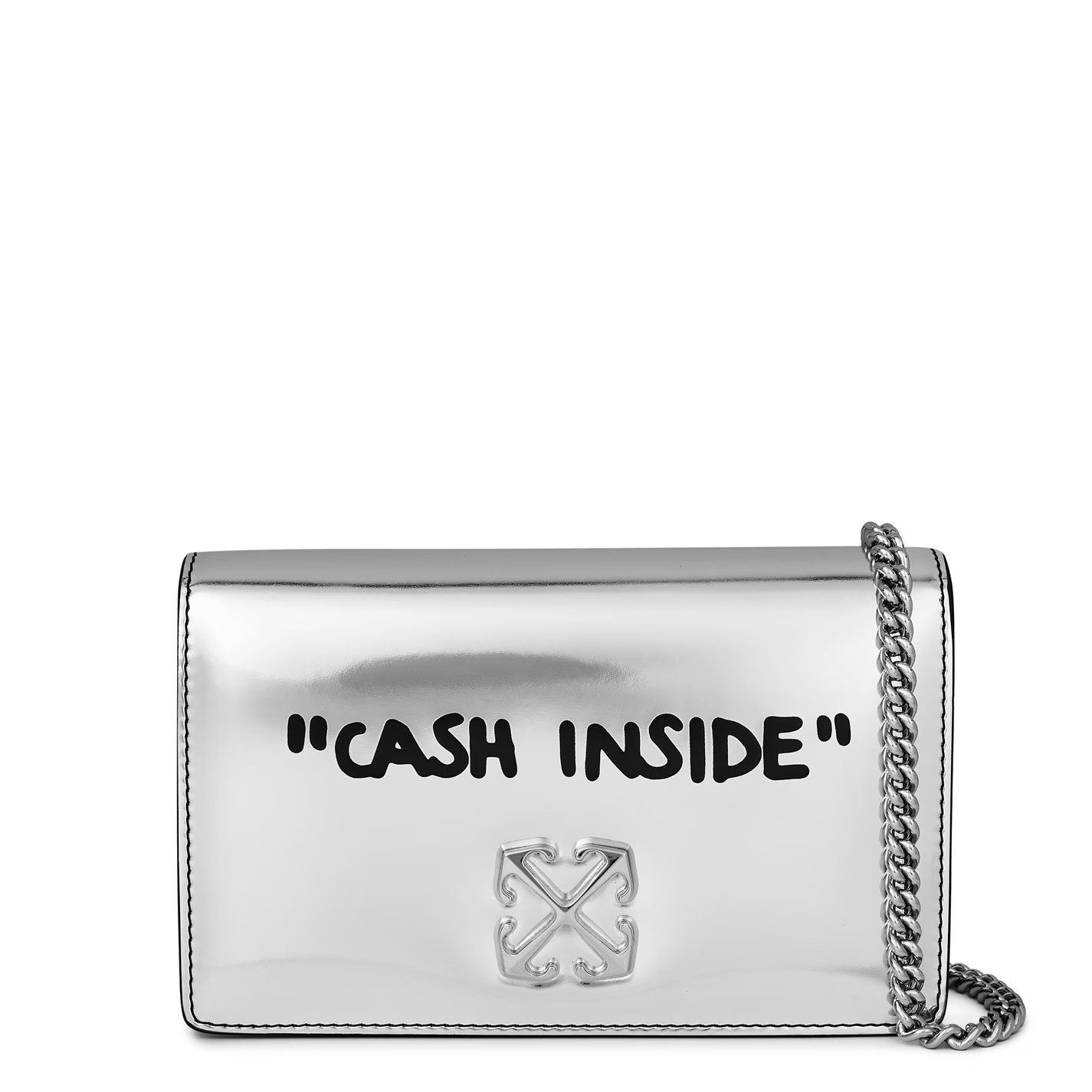 Off-White o1g2r1mq1224 Size: OS / Shoulder Bag in Silver Size ONE SIZE - 1 Thumbnail