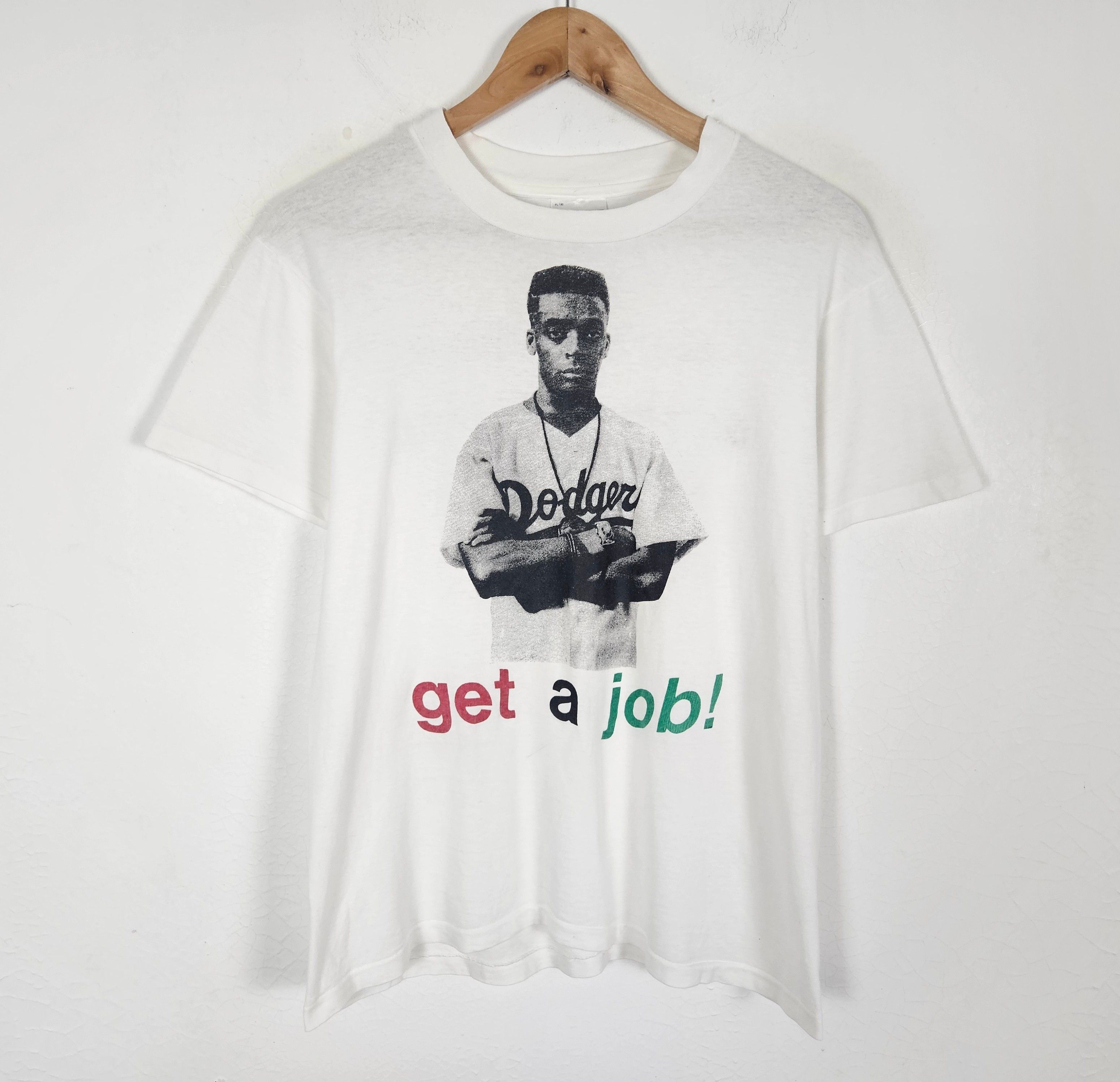 Rap Tees Vintage 1989 Mookie Do The Right Thing Spike Lee Promo Movie Size US M / EU 48-50 / 2 - 3 Thumbnail