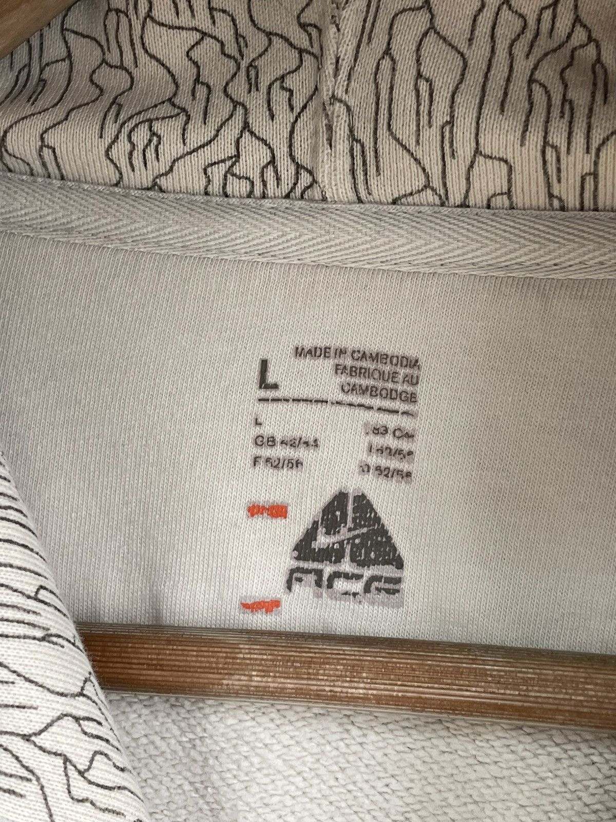 Nike ACG Nike ACG hoodie y2k retro style drill streetwear Size US L / EU 52-54 / 3 - 5 Thumbnail