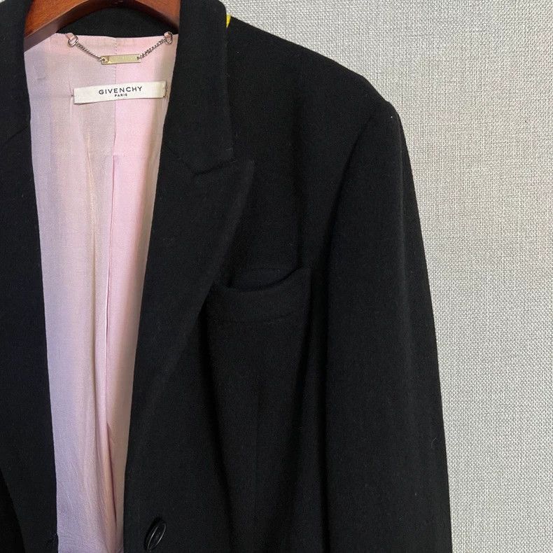 Givenchy Givenchy Givenchy Black Cashmere Women's Coat -2507 Size XL / US 12-14 / IT 48-50 - 3 Thumbnail