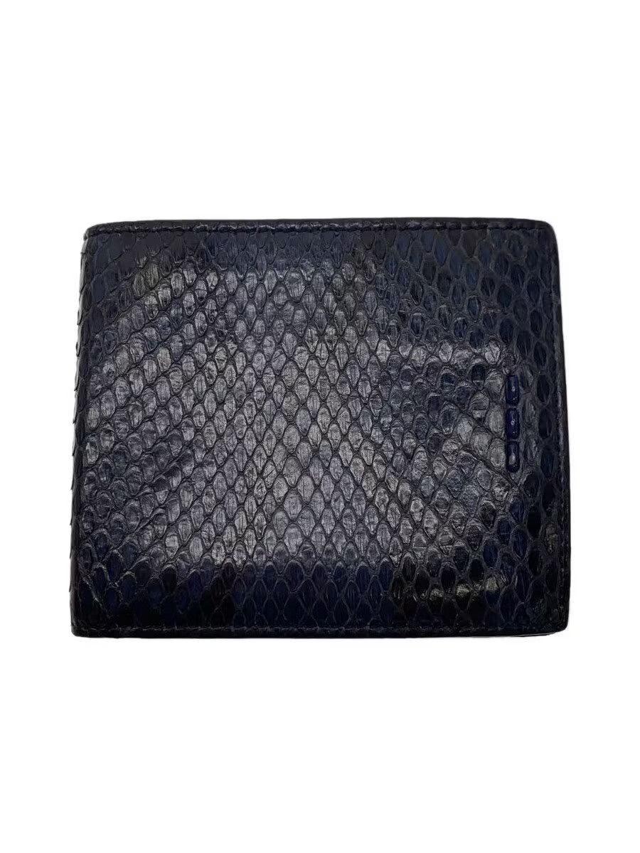 Fendi Fendi Leather Bi-Fold Wallet Blue Animal Print Size ONE SIZE - 1 Thumbnail