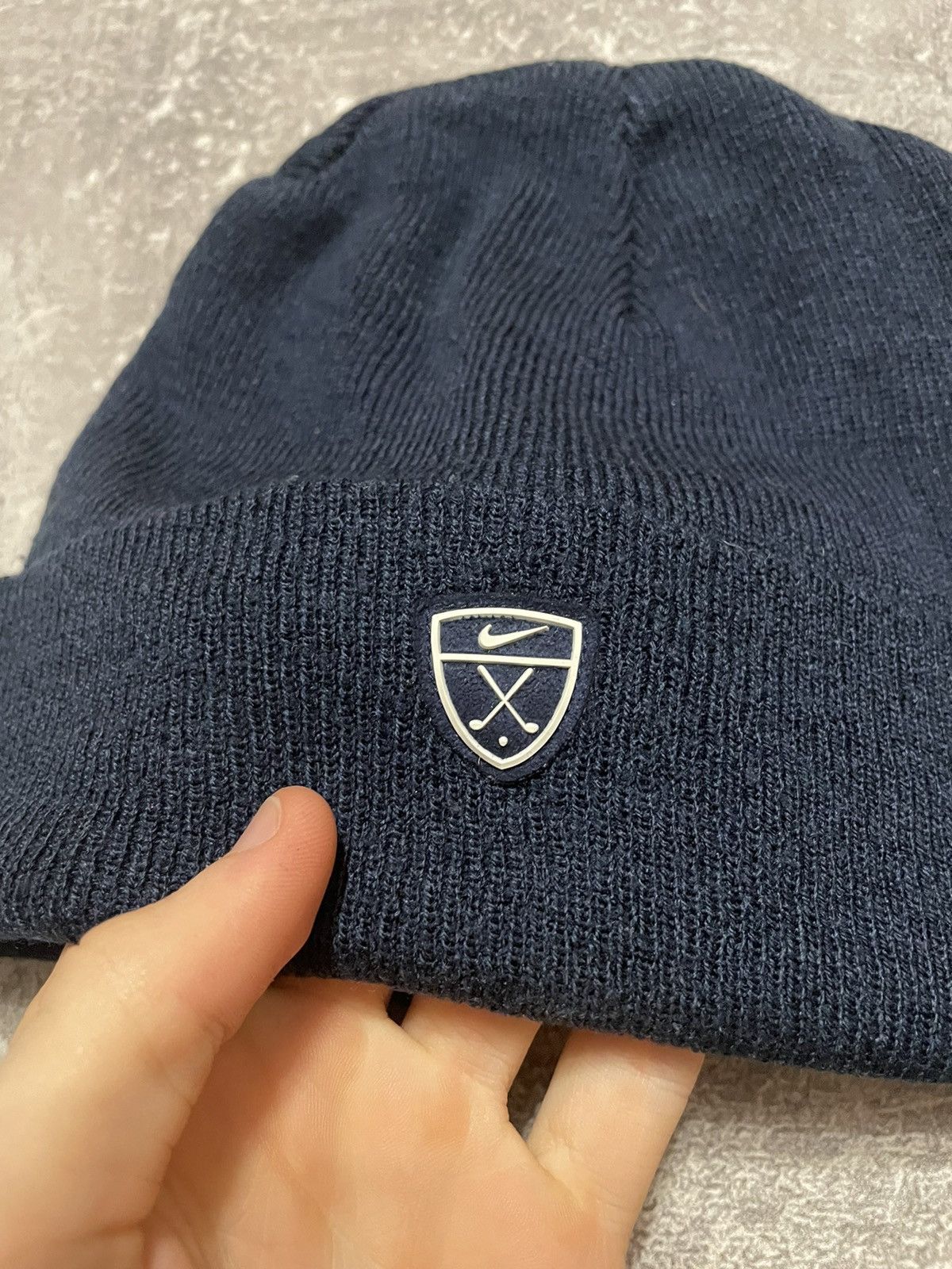 Nike Vintage Nike Golf Beanie Hat Size ONE SIZE - 2 Thumbnail