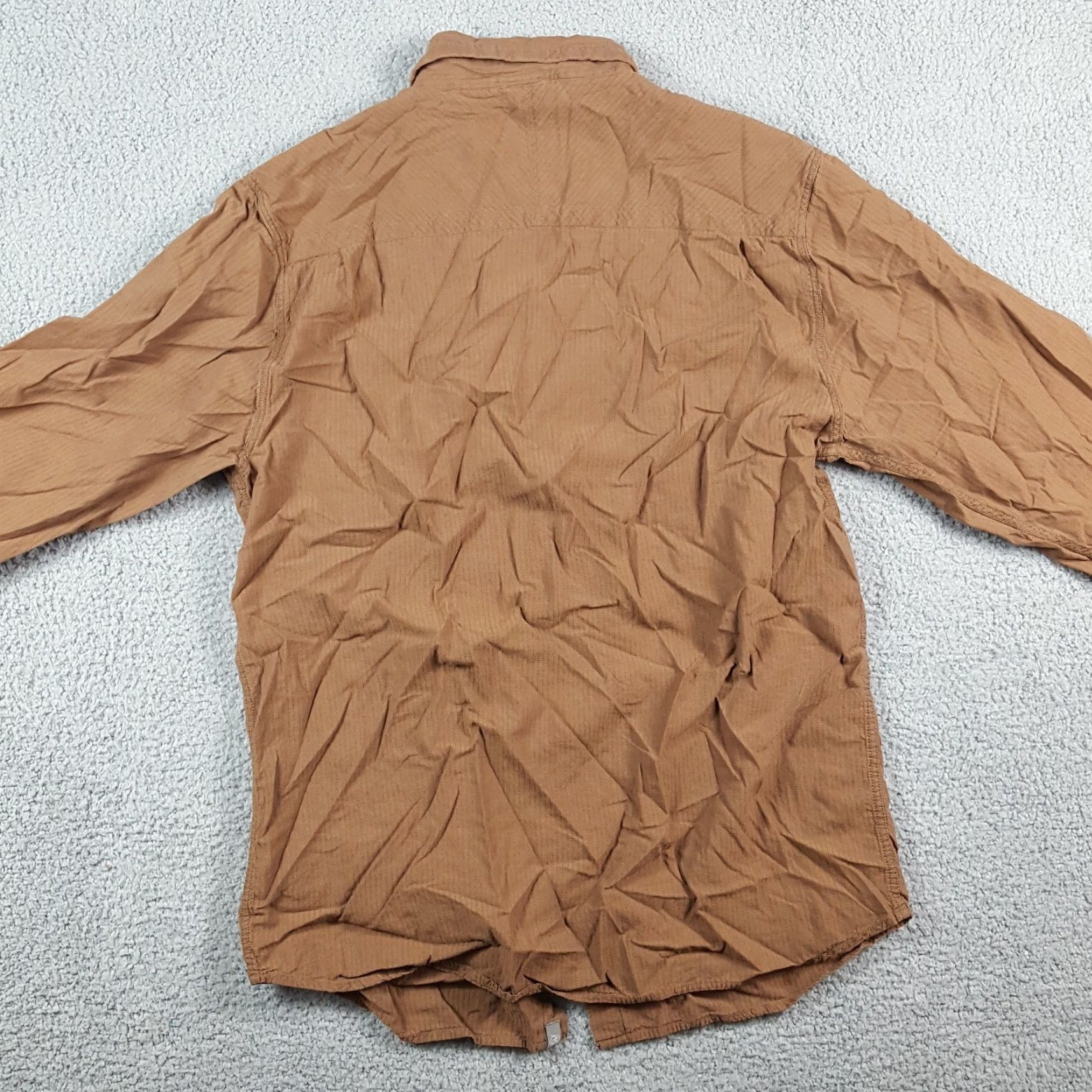 The North Face VINTAGE The North Face Men's Shirt Casual Outdoor Hiking Button-Up L Brown Striped 90s Size US L / EU 52-54 / 3 - 5 Thumbnail