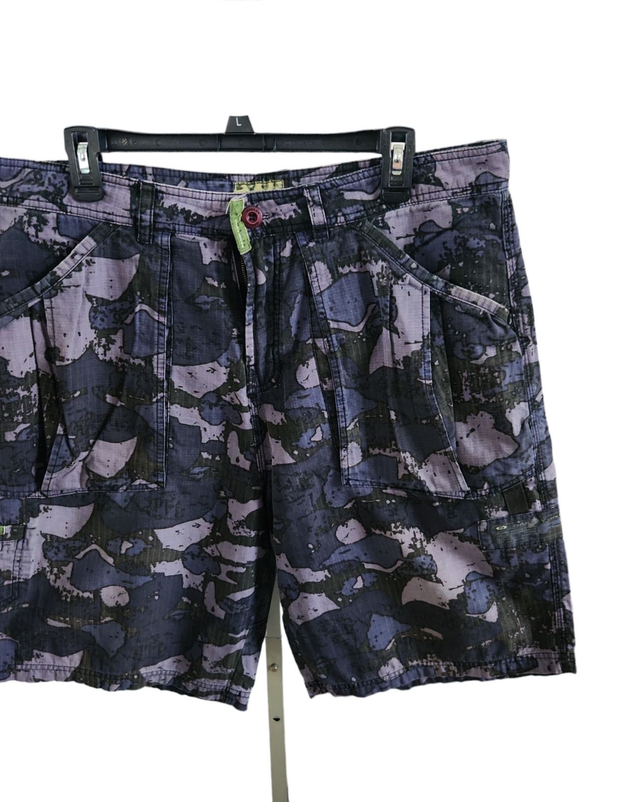 Oakley OAKLEY VTG CAMOUFLAGE CARGO SHORT Night Camo Shorts Tactical Size US 36 / EU 52 - 2 Thumbnail