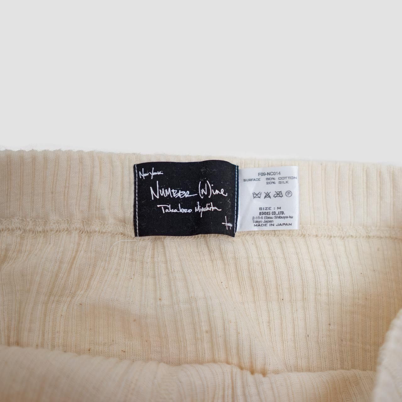 Number (N)ine 2009 Fall Winter cashmere long johns Size US 32 / EU 48 - 4 Thumbnail