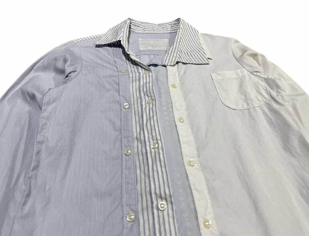 Japanese Brand 🔥Japanese Reconstruction Shirt Comme Des Garcons Style Size US M / EU 48-50 / 2 - 2 Thumbnail