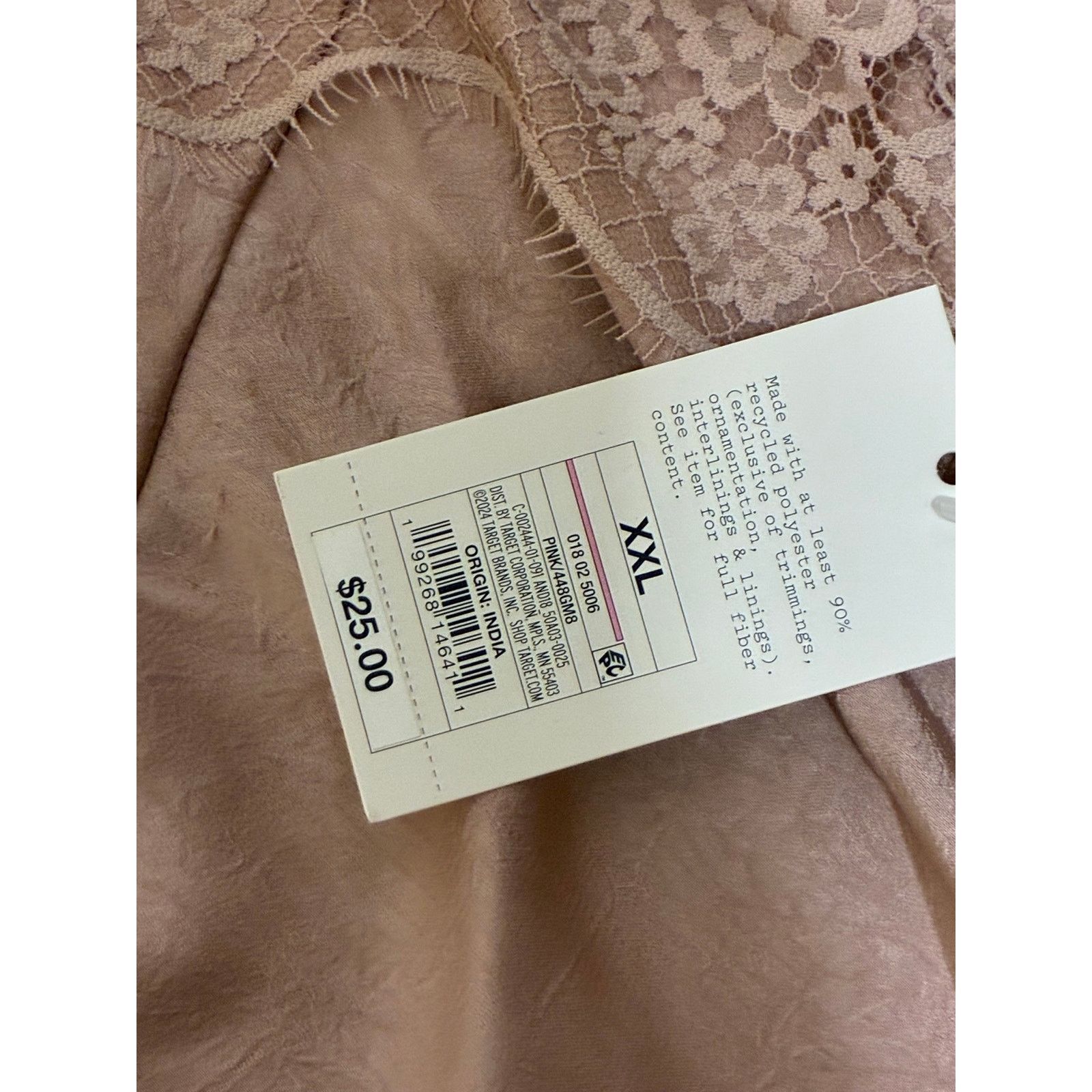 The Unbranded Brand A New Day pink Women’s Top Blouse Size XXL Size XXL / US 16-18 / IT 52-54 - 4 Thumbnail