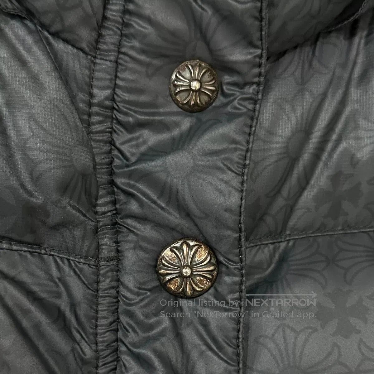 Chrome Hearts chrome hearts black padded vest with hood. Size US S / EU 44-46 / 1 - 5 Thumbnail