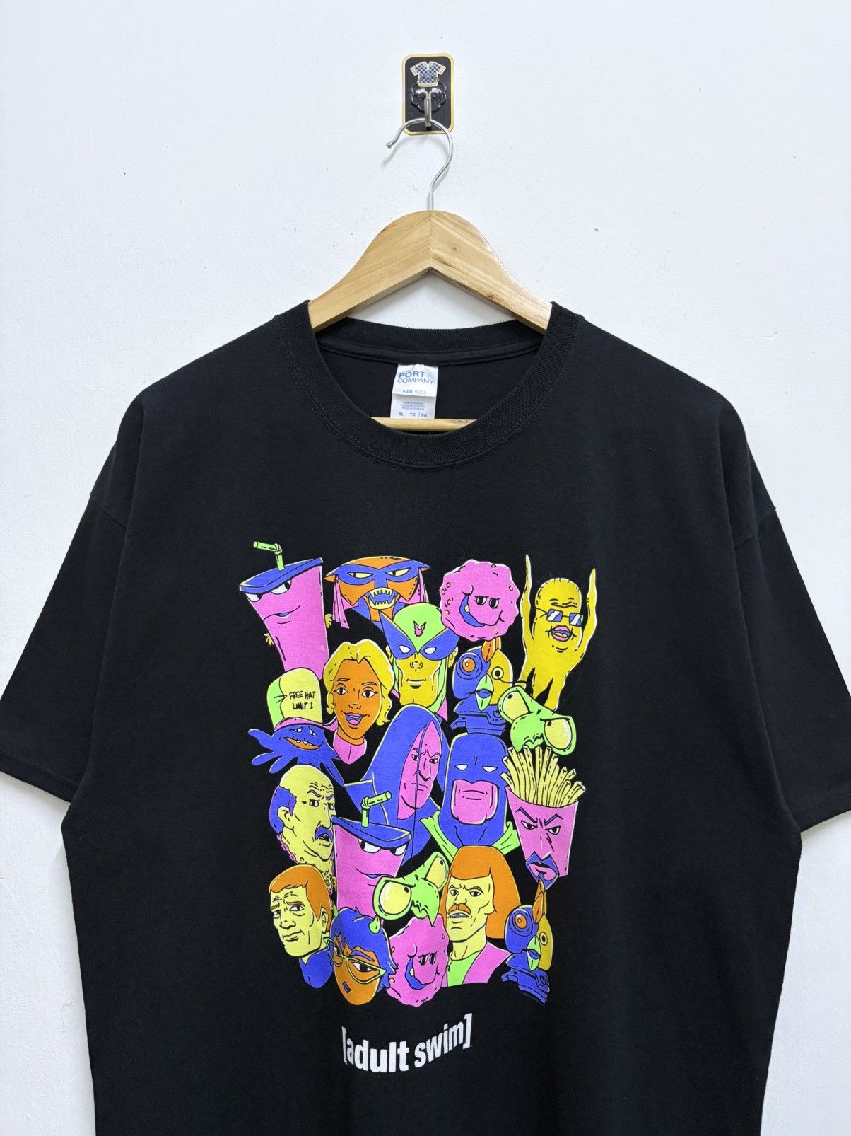 Vintage 2000's Adult Swim [as] Carl Jr Hardee's Dr Pepper T-Shirt Size US L / EU 52-54 / 3 - 3 Thumbnail
