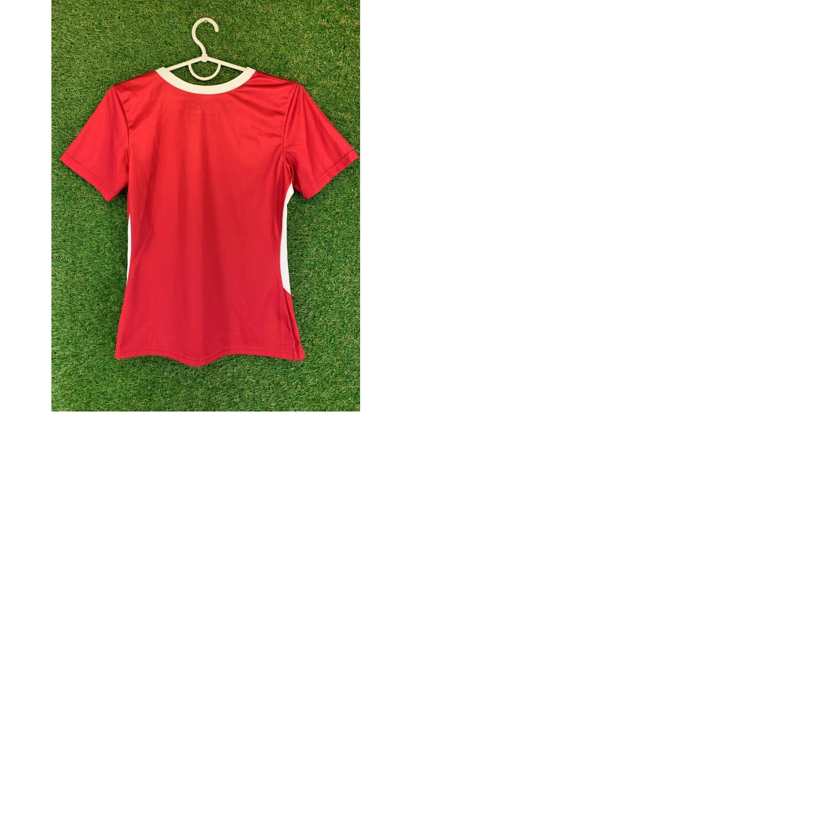 Nike NIKE Dri-FIT WOMEN SHIRT T-SHIRT JERSEY SIZE M Red and White Football Soccer Template Casual Size M / US 6-8 / IT 42-44 - 9 Thumbnail