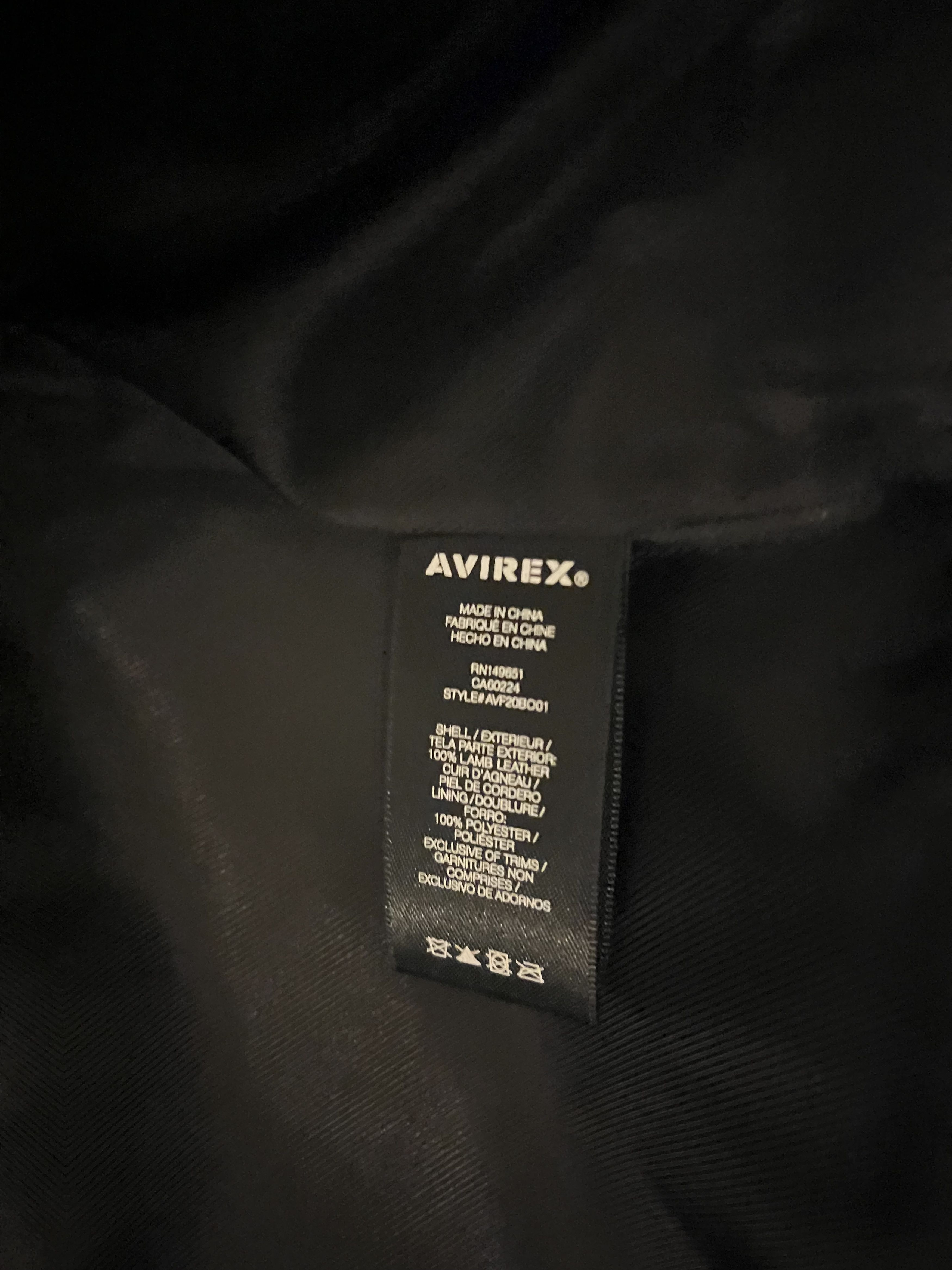 Avirex Avirex men’s icon leather jacket Size US M / EU 48-50 / 2 - 13 Thumbnail