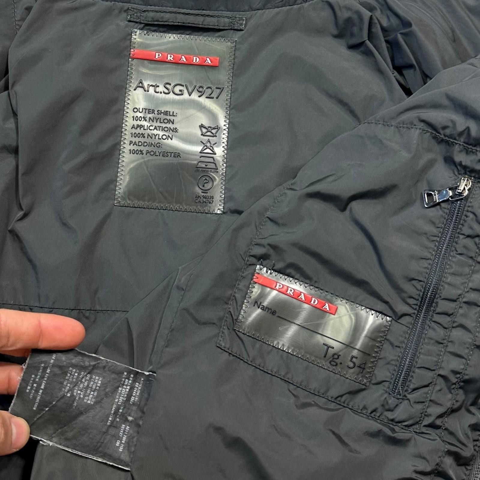Prada Prada Sport 2009 Nylon Panelled Technical Puffer Jacket - L Size US L / EU 52-54 / 3 - 8 Thumbnail