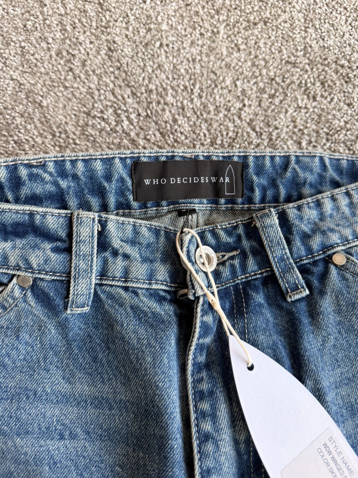Who Decides War Who Decides War Winged Carpenter Jeans Size US 32 / EU 48 - 4 Thumbnail