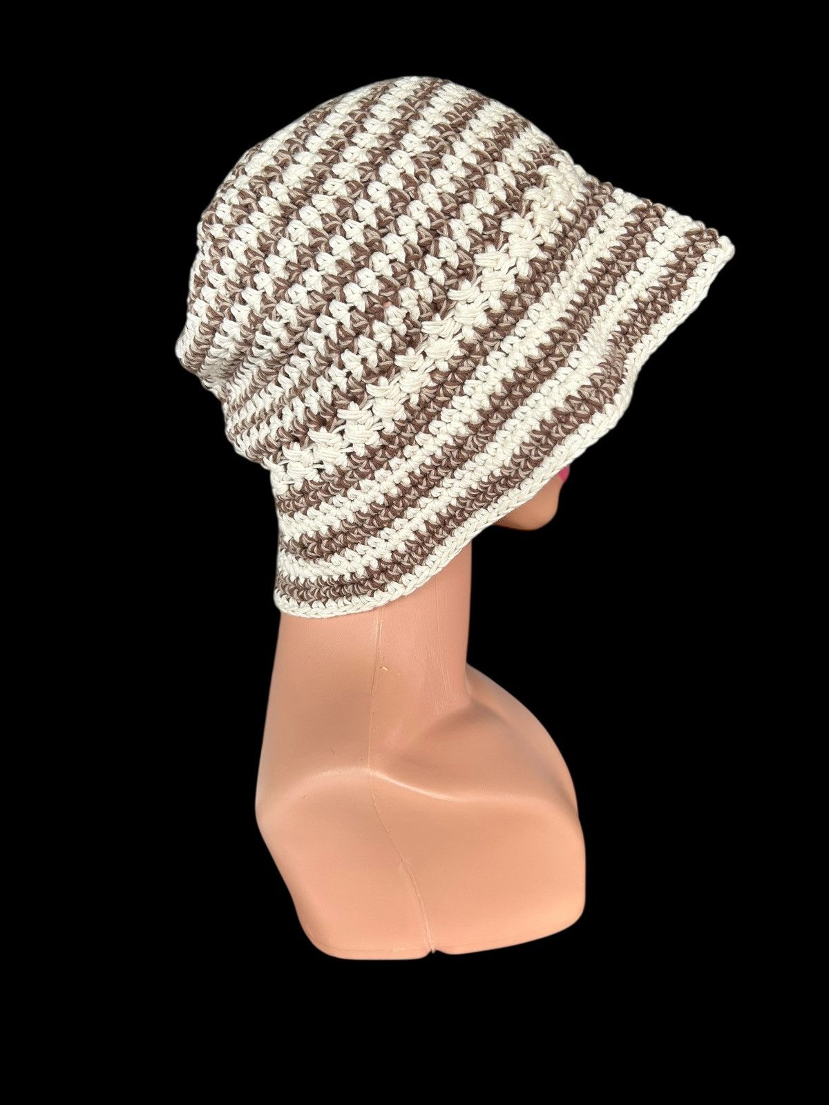 Japanese Brand × Kapital × Vintage Crochet Knitted Handmade Bucket Hats Size ONE SIZE - 5 Thumbnail