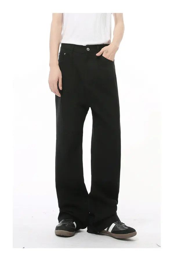 Japanese Brand Mibuki x Mako Japanese retro straight mid-rise drape jeans Size US 32 / EU 48 - 6 Thumbnail
