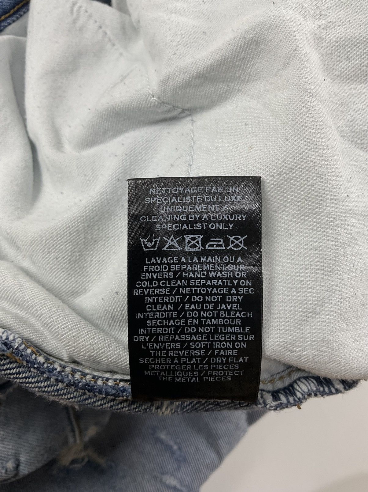 Balmain Balmain Slim Ripped Biker Pants Size US 28 / EU 44 - 11 Thumbnail