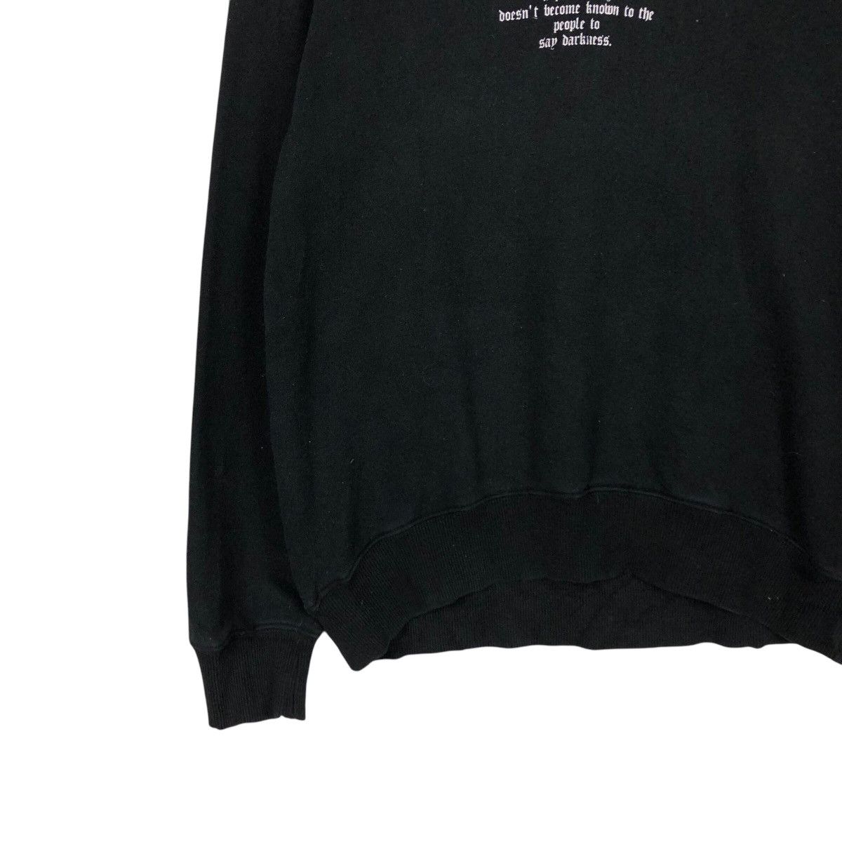 Japanese Brand 📌Vintage Sweatshirt Madness Punk Design Chrome Hearts Style Size US M / EU 48-50 / 2 - 5 Thumbnail