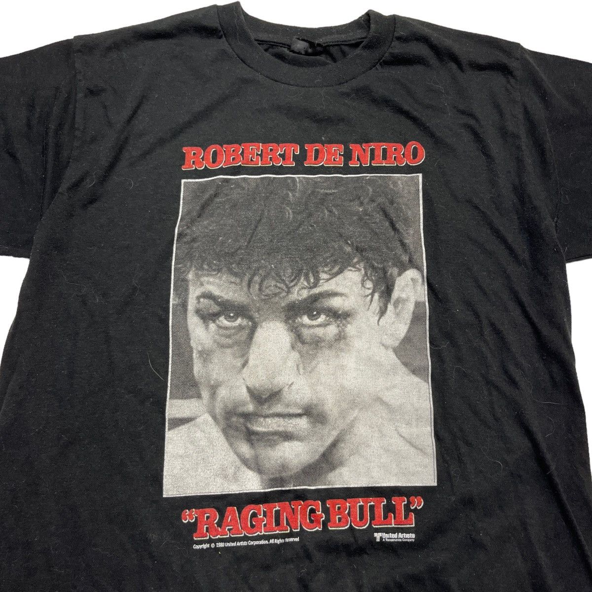Changes × Vintage 80s Robert De Niro The Raging Bull Tee Size US M / EU 48-50 / 2 - 3 Thumbnail
