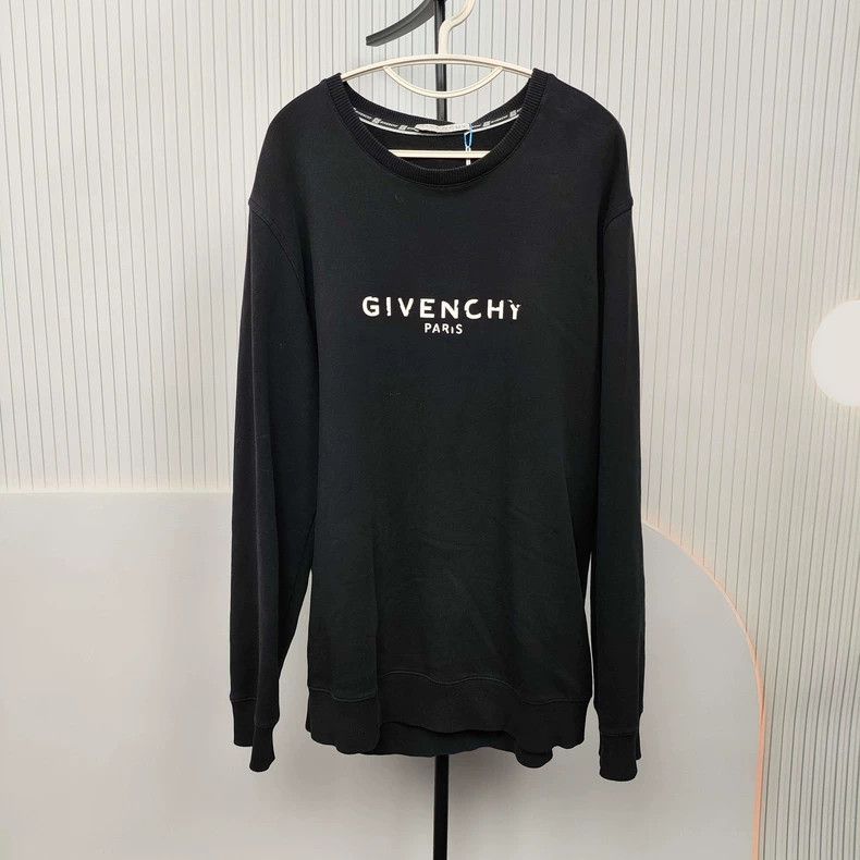 Givenchy Black Cotton Hoodie Size M