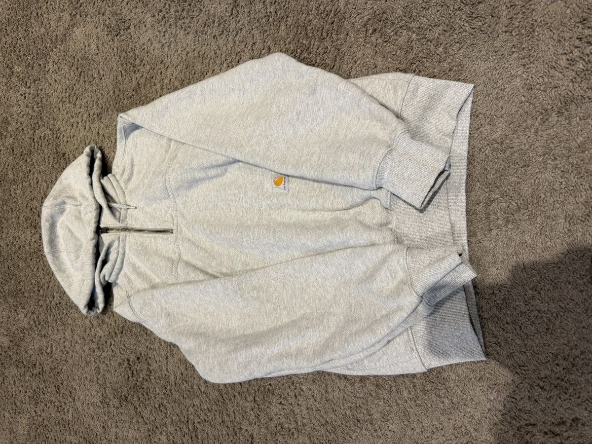 Mens Gray Carhartt Hoodie
