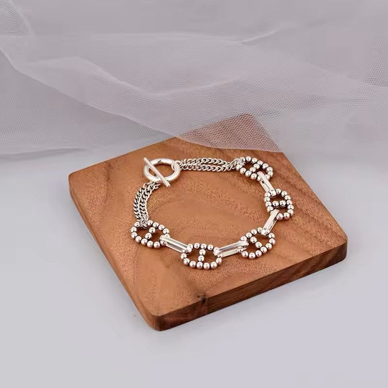Jewelry Creative Simple Couples Hollow Bracelet Size ONE SIZE - 5 Thumbnail