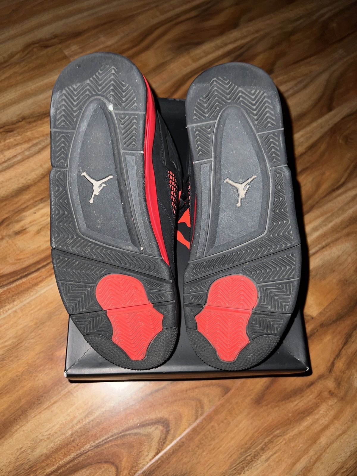 Nike Jordan 4 Red Thunder Size US 8 / EU 41 - 8 Thumbnail