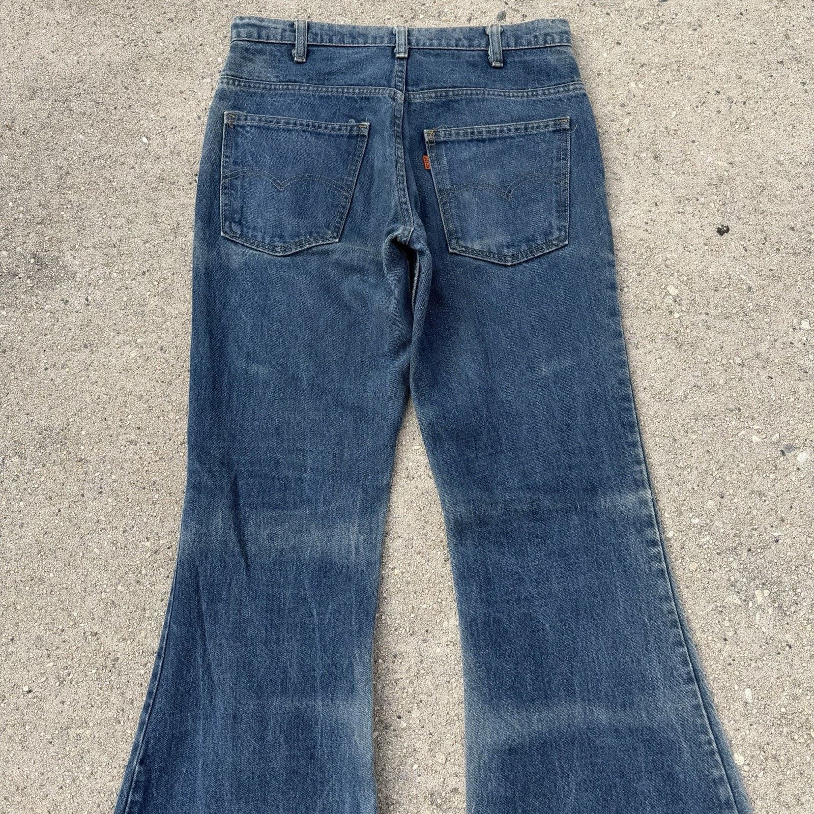 Levi's × Vintage Vintage Levi’s 684 Orange Tab Flare Bell Bottom Jeans 32x34 Size US 32 / EU 48 - 5 Thumbnail