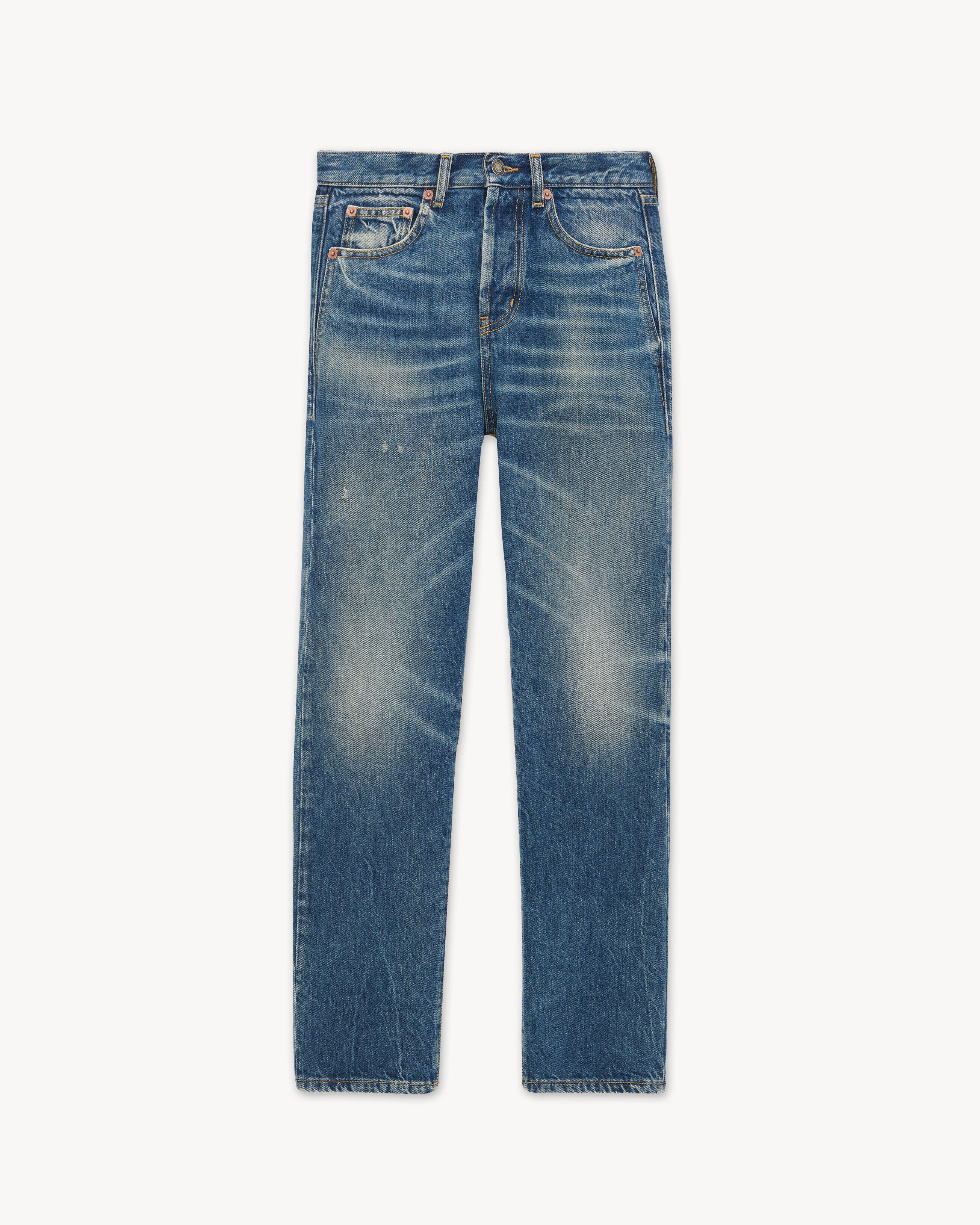 o1s1wg111124 Authentic Slim Fit Jeans in Denim Blue