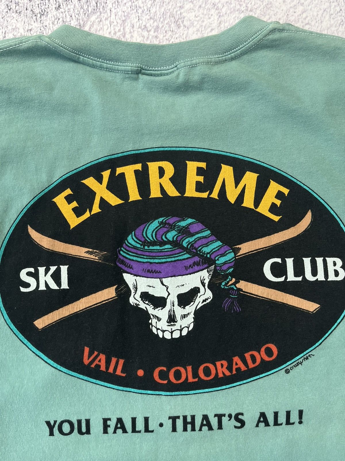 Vintage Vintage Extreme ski club T-shirt 90s Y2K Hawaii Size US M / EU 48-50 / 2 - 20 Thumbnail