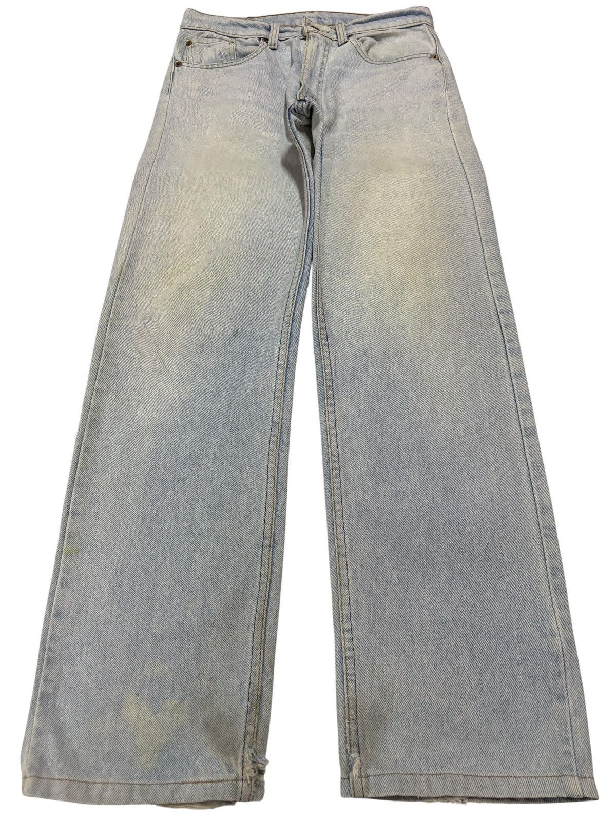 Levi's Vtg 90s Levis 505 Distressed Jeans Size US 30 / EU 46 - 1 Thumbnail