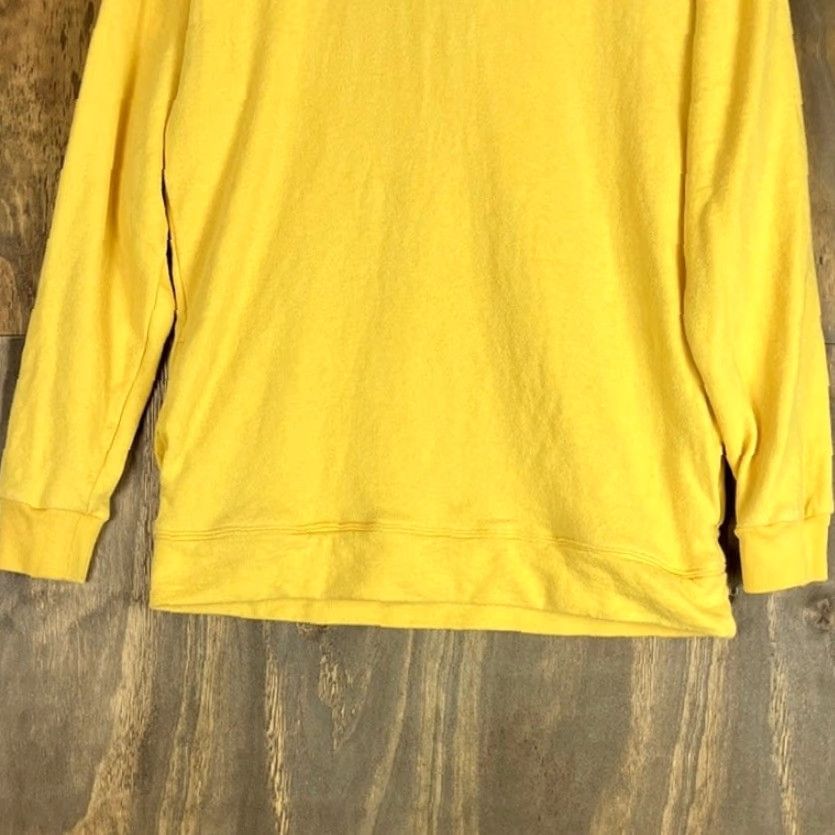 Vintage VINTAGE Victoria's Secret Pink Womens Sweatshirt Pullover Hooded Yellow XS Regular Sweatshirt Women Size XS / US 0-2 / IT 36-38 - 3 Thumbnail