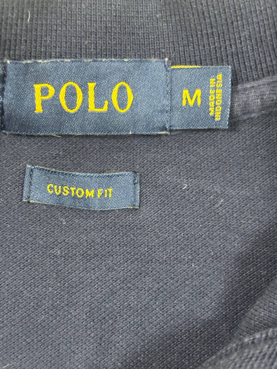 Polo Ralph Lauren Men's Polo Ralph Lauren Custom Fit polo shirt, navy blue, M Size US M / EU 48-50 / 2 - 8 Thumbnail