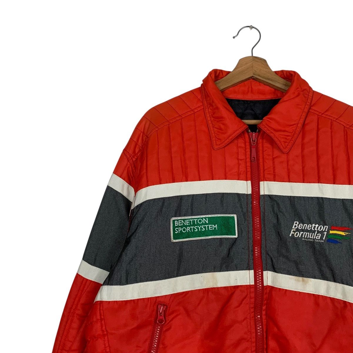 Benetton Benetton Formula 1 Racing Team Bomber Jacket Size US L / EU 52-54 / 3 - 6 Thumbnail