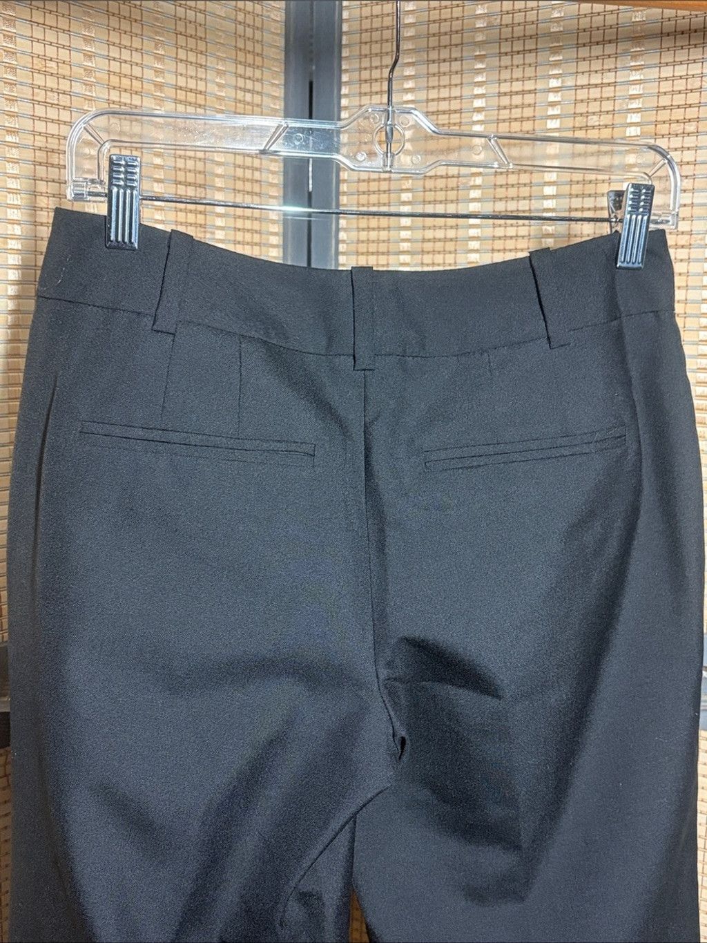 Ann Taylor Ann Taylor Black Wide-Leg Dress Trousers Size 25" / US 0 / IT 36 - 7 Thumbnail
