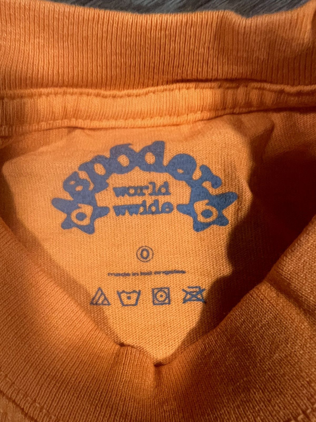 Sp5der × Young Thug Spider Worldwide Sp5der Orange Real Tree Arach Tee Size US XS / EU 42 / 0 - 3 Thumbnail