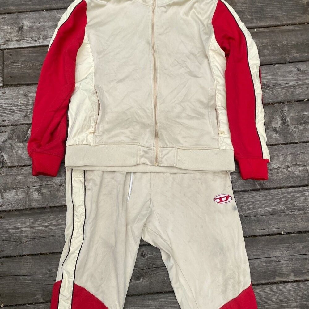 Diesel Vintage y2k Diesel Blocker Track Suit With Jacket and Pants Size US XL / EU 56 / 4 - 7 Thumbnail