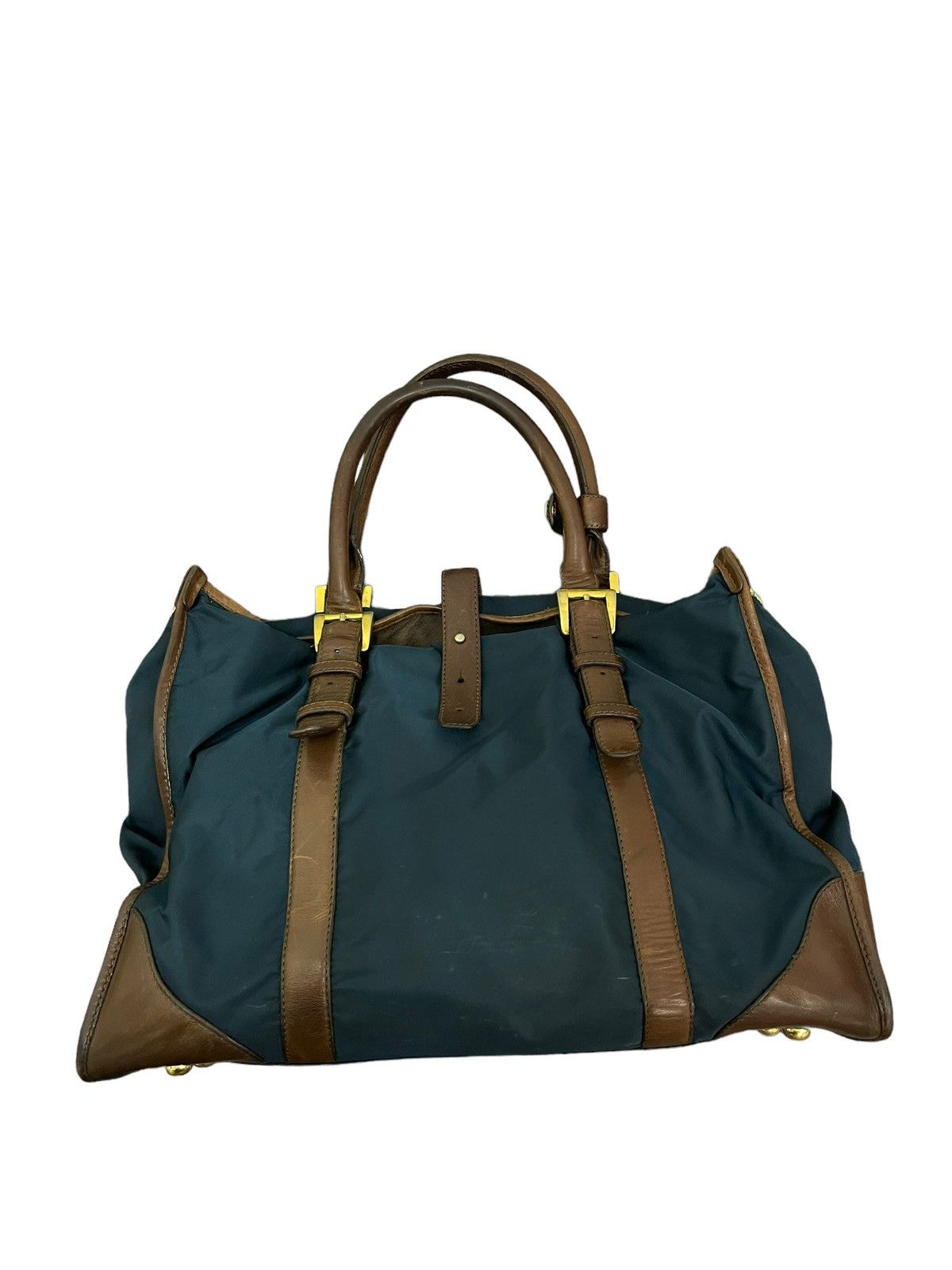 Japanese Brand Leather Nylon United Arrows Brief Bag 4🟩 Size ONE SIZE - 6 Thumbnail