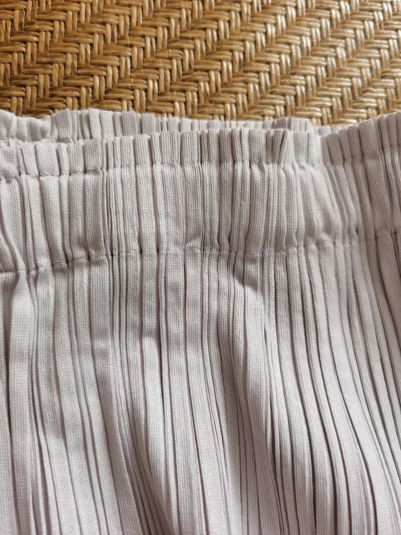 Issey Miyake Issey Miyake size:4 White pleated pants Size 42" / US 20 - 4 Thumbnail