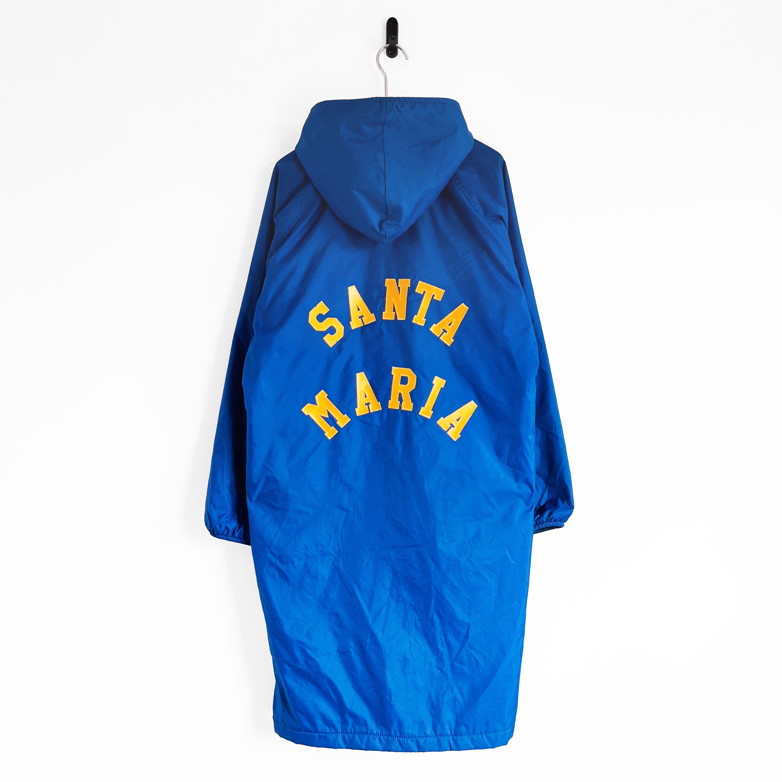 Vintage Vintage Santa Maria School Swim Team Fleece Lined Jacket USA Size US S / EU 44-46 / 1 - 1 Thumbnail