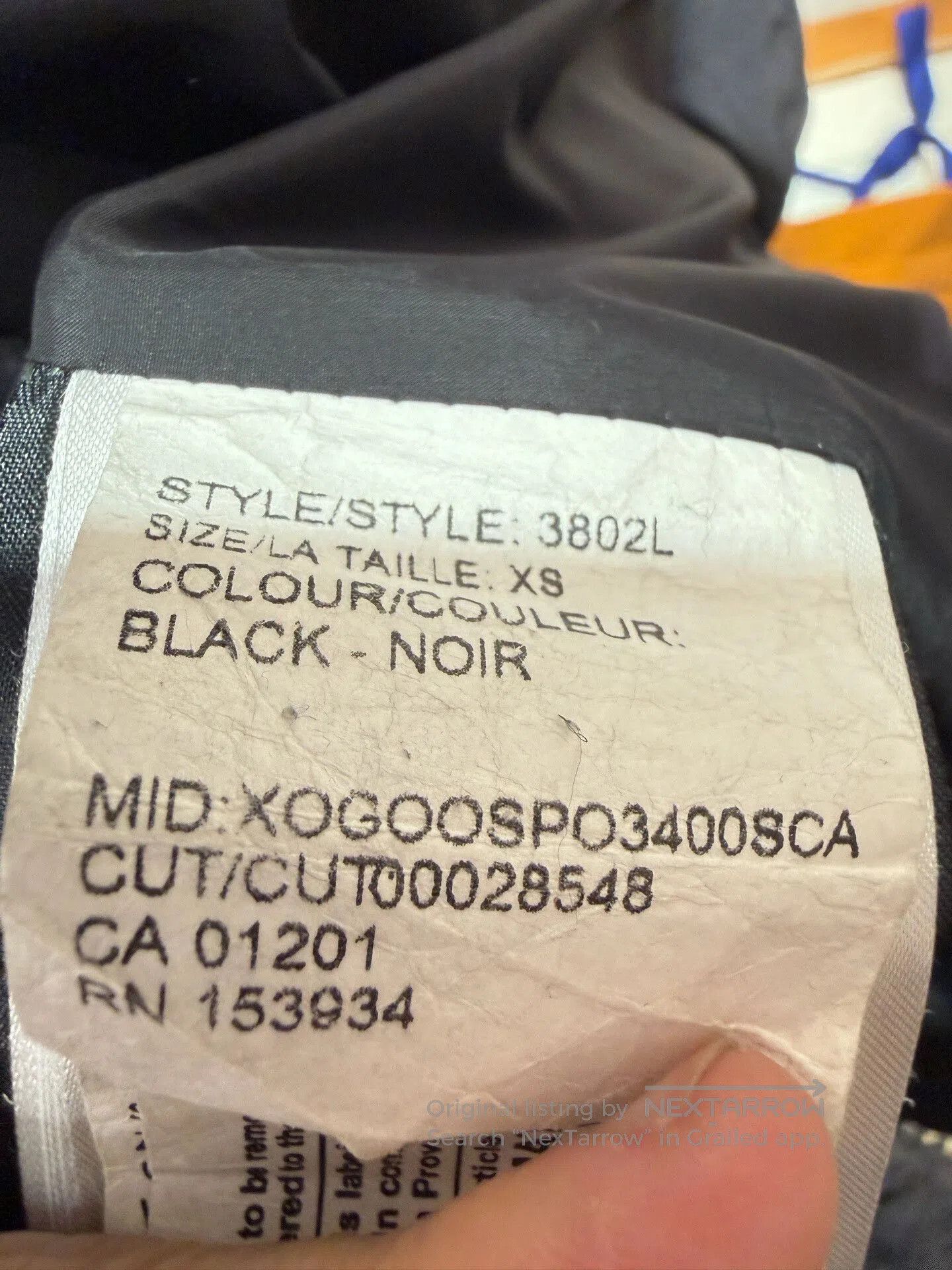 Canada Goose Canada Goose Shelburne Black Down Coat. Size XS / US 0-2 / IT 36-38 - 7 Thumbnail