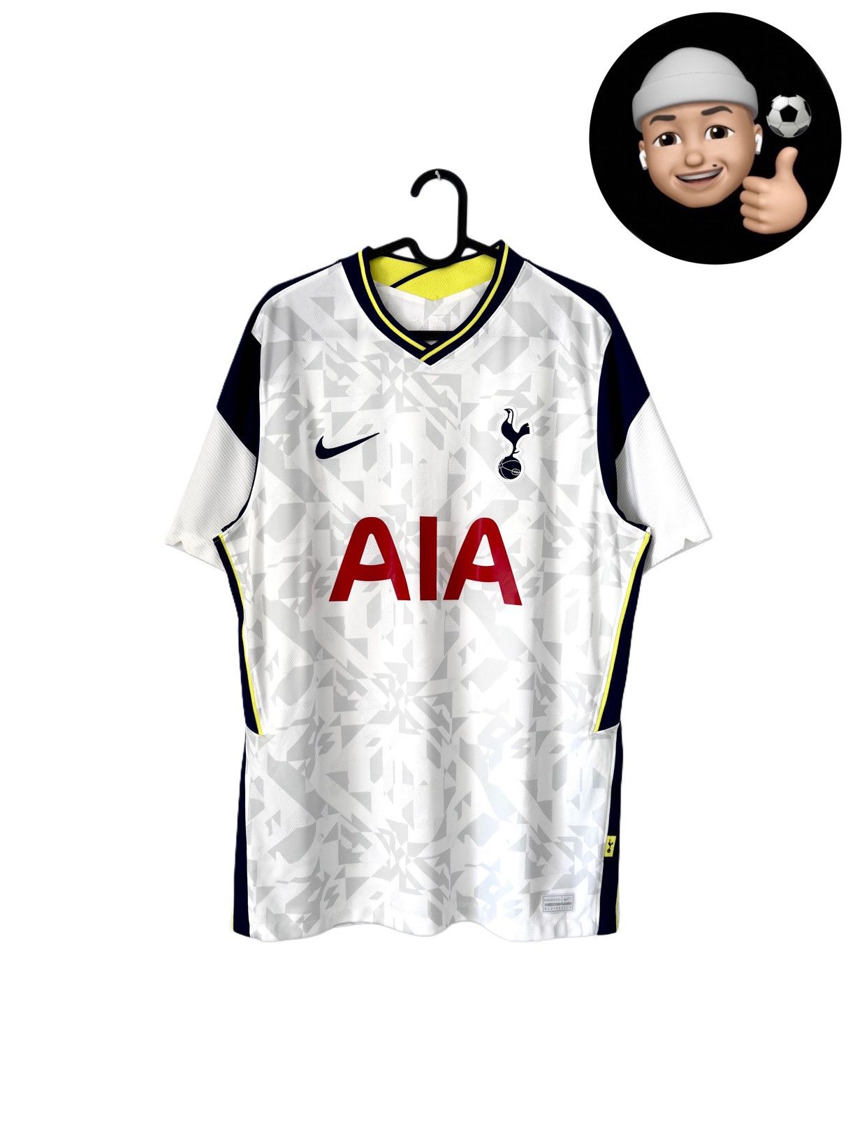 Nike 2020 2021 Tottenham Hotspur Nike Home Kit Soccer Jersey Tee Size US L / EU 52-54 / 3 - 1 Thumbnail