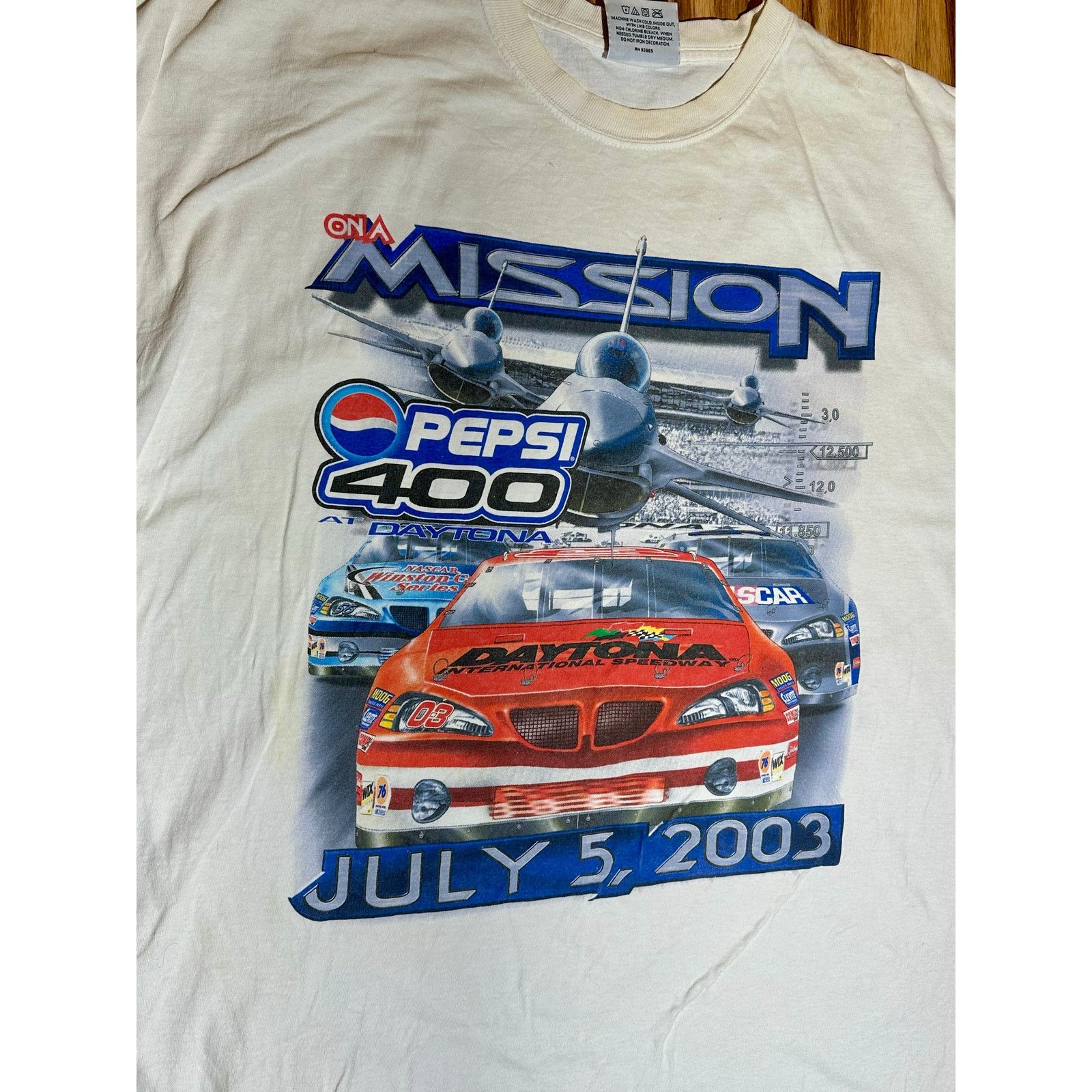 & Other Stories Vintage 2003 Pepsi 400 Daytona Nascar Racing On A Mission Size US XXL / EU 58 / 5 - 4 Thumbnail