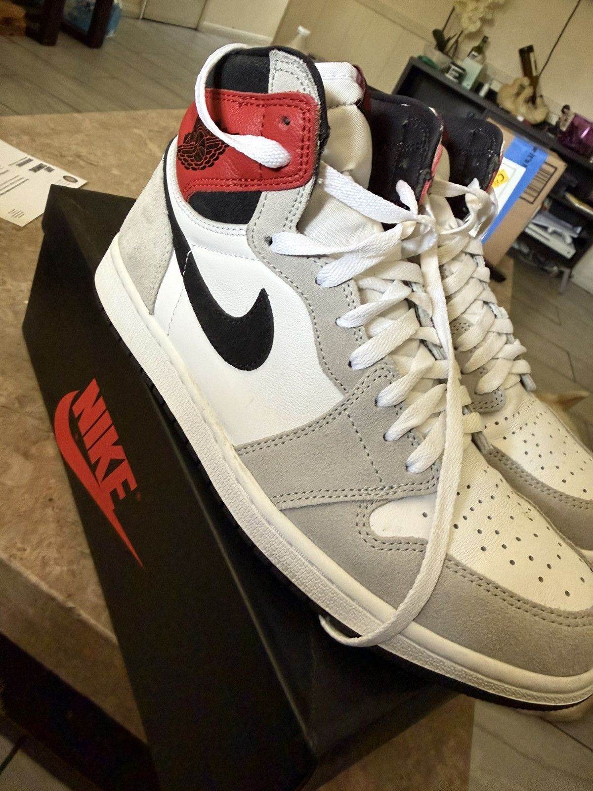 Jordan Brand Jordan 1 smoke greys Size US 10 / EU 43 - 18 Thumbnail