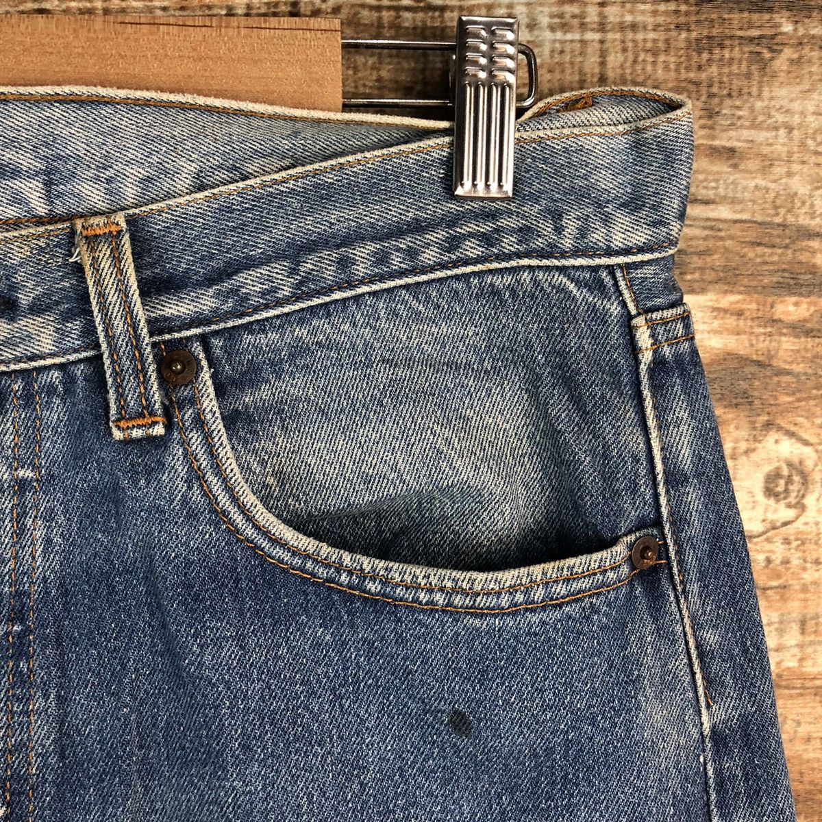 80' Levis vintage Blue Denim jeans Pants #A2612