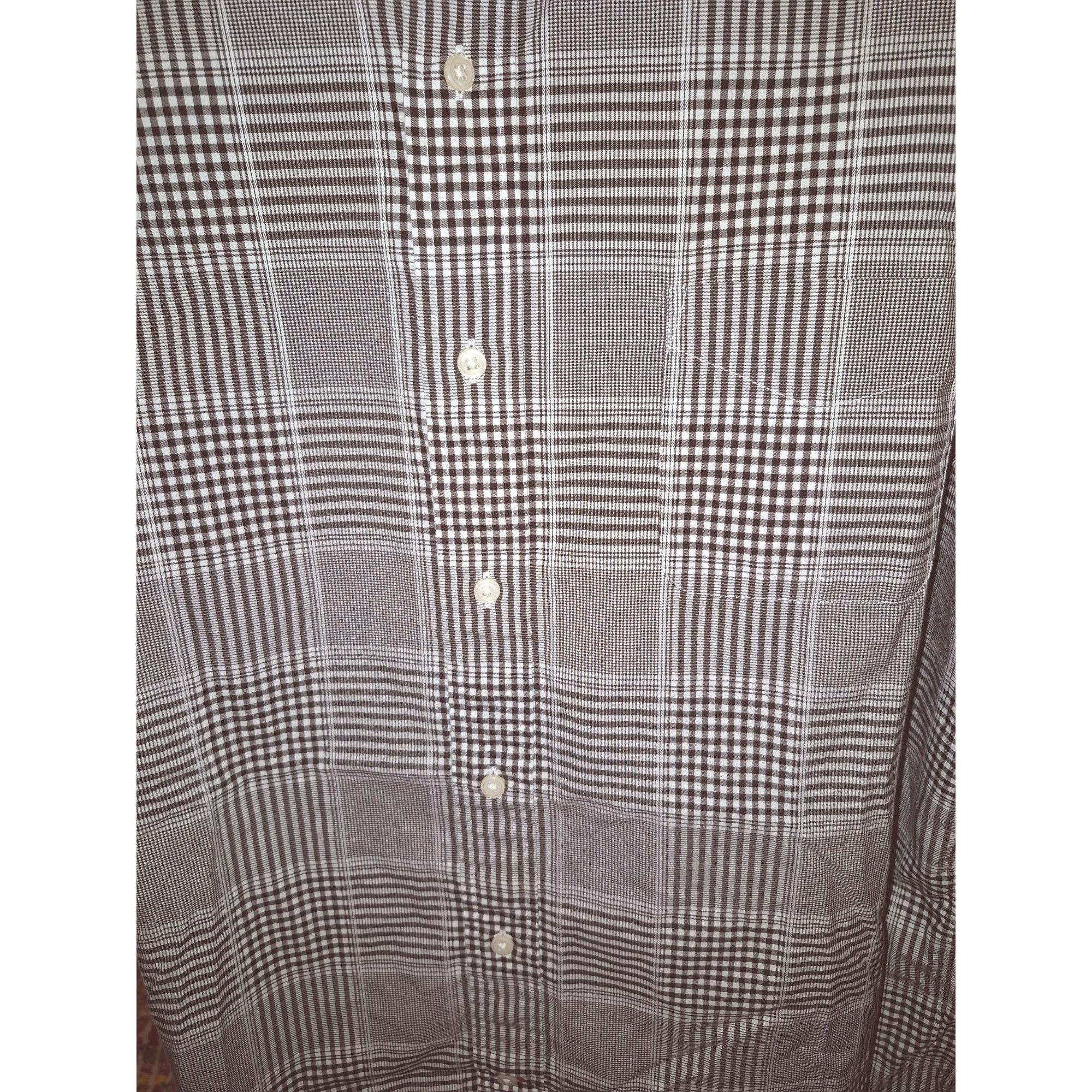 Vintage Cremieux Mens XL Black White Plaid Short Sleeve Button-Up Sh Size US XL / EU 56 / 4 - 4 Thumbnail